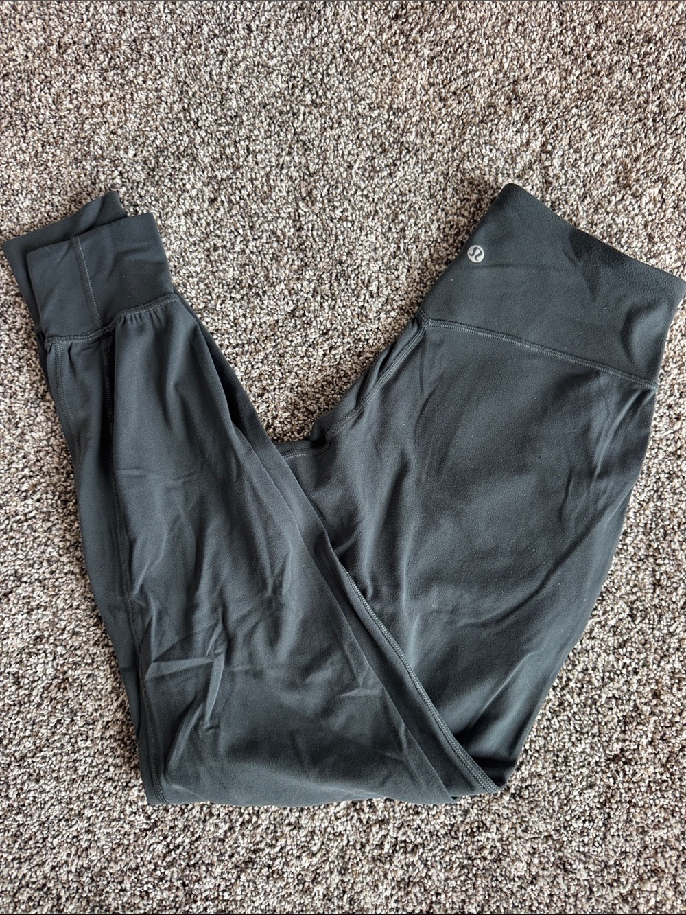 lululemon athletica Gray High-Rise Track Joggers